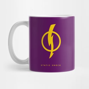 Static Shock Logo Mug